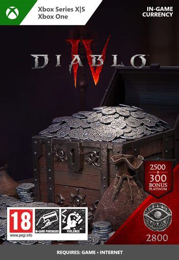 Buy Diablo Iv 2800 Platinum Xbox One Series X S Cheap Price Eneba