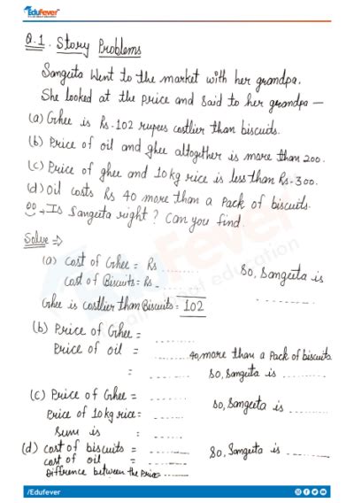 Cbse Class 3 Math Fun With Give And Take Worksheet With Solutions