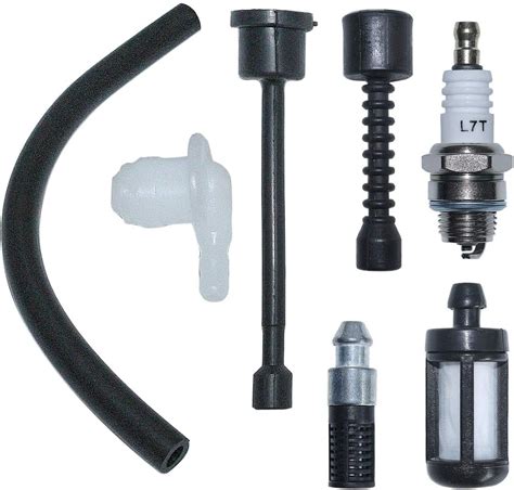 Amazon Aumel Fuel Gas Oil Filter Line Hose Spark Plug Kit For