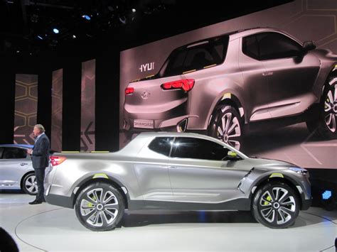 Hyundai Santa Cruz Crossover Pickup Truck Concept 2015 Detroit Auto Show