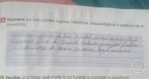 ayuda es para hoy y dice Enumera los principales lugares históricos y