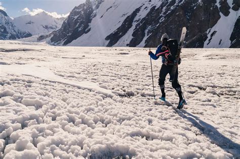 First Descent Polish Mountaineer Andrzej Bargiel Skies Down From The