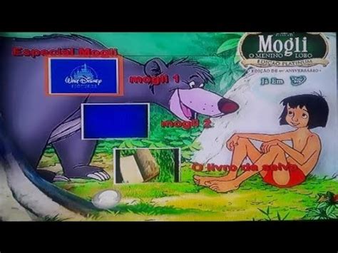 Menu Dvd Mogli Disney X Youtube