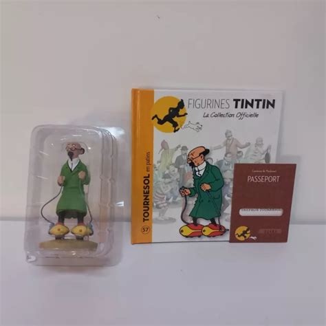 Figurine Tintin Collection Officielle Tournesol En Patins N Eur