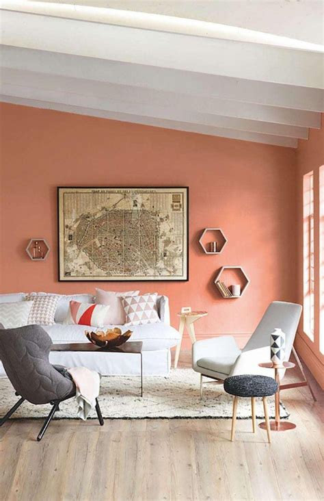 Tendance Couleurs Pour Les Murs Du Salon Wooden Living Room