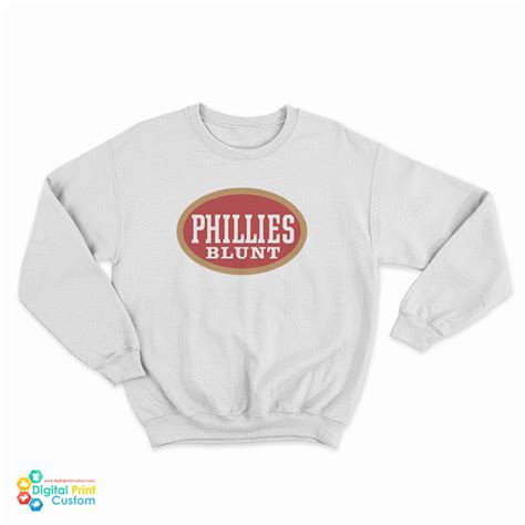 Phillies Blunt Logo Sweatshirt For UNISEX - Digitalprintcustom.com