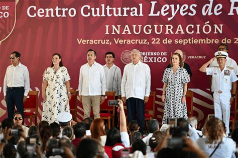 Amlo Inaugura Centro Cultural Leyes De Reforma En Veracruz Video