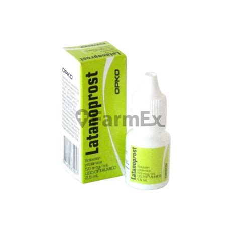 Latanoprost Solución Oftálmica 50 Mcg Ml X 25 Ml