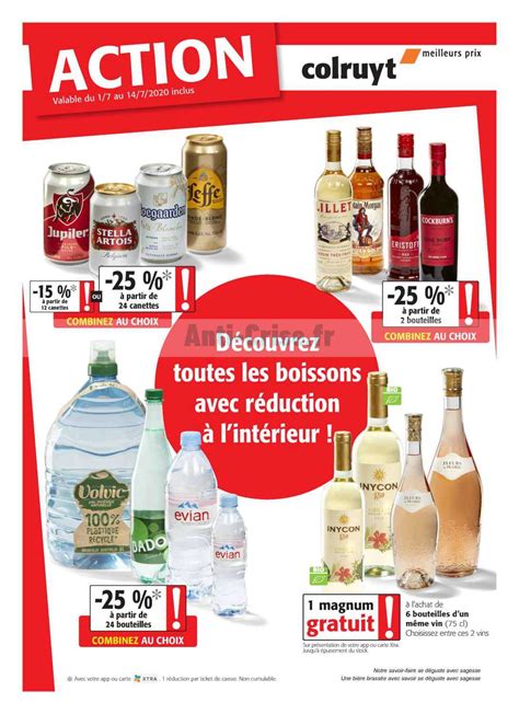 Anti Crise Fr Catalogue Colruyt Belgique Du Au Juillet