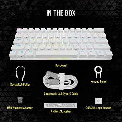 Corsair K70 PRO Mini Wireless RGB White vs Logitech MX Mechanical Wireless Illuminated ...