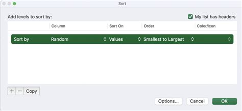 How To Do A Random Sort In Excel