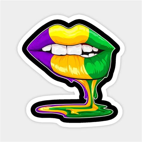 Mardi Gras Costume Sexy Lips Carnival 2024 Mardi Gras Lips Mardi Gras Magnet Teepublic