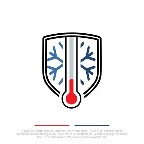 Premium Vector Vector Temperature Icon Hot And Cold Logo Design