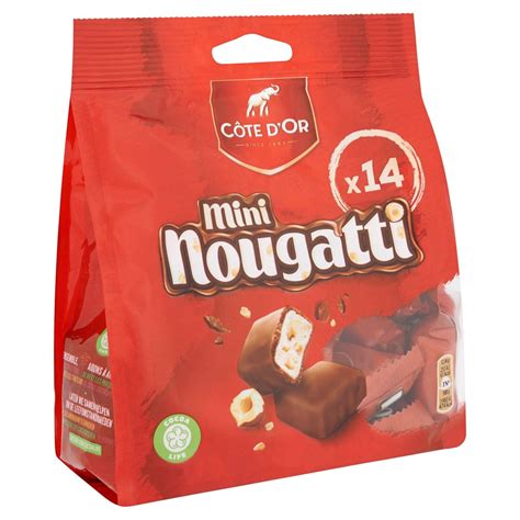 C Te D Or Nougatti Mini Melk Chocolade Reep Nouga G Carrefour Site