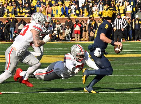 Ohio State Falls To No 6 In College Football Playoff Rankings After Loss To Michigan Buckeye