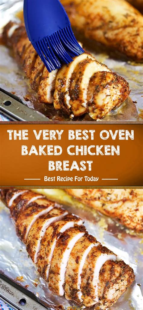 The Very Best Oven Baked Chicken Breast Mamasrecipe1