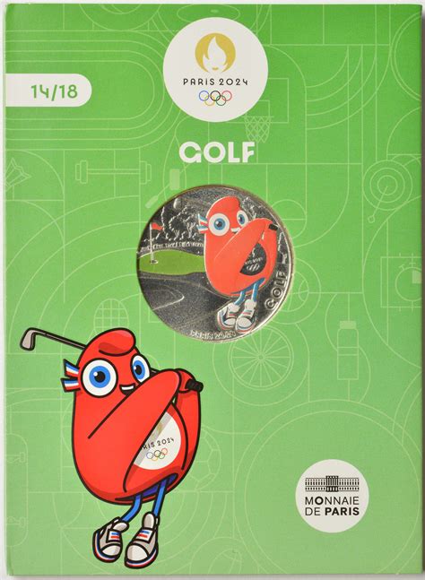 Frankreich Euro Golf Silber Bfr Euro