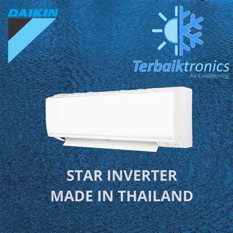 Jual Daikin Ac Star Inverter 1 Pk R32 Ftkc25tvm4 Shopee Indonesia