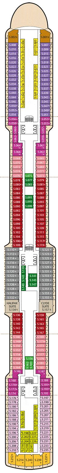 Queen Anne Deck Plan And Cabin Plan