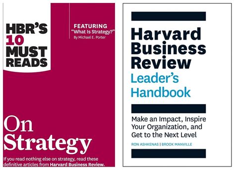 Harvard Business Review Leaders Handbook Make An Impact Inspire Your Organization And Get To