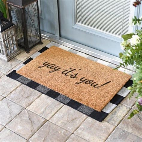 Yay It S You Doormat Funny Doormat Farmhouse Doormats Etsy Door