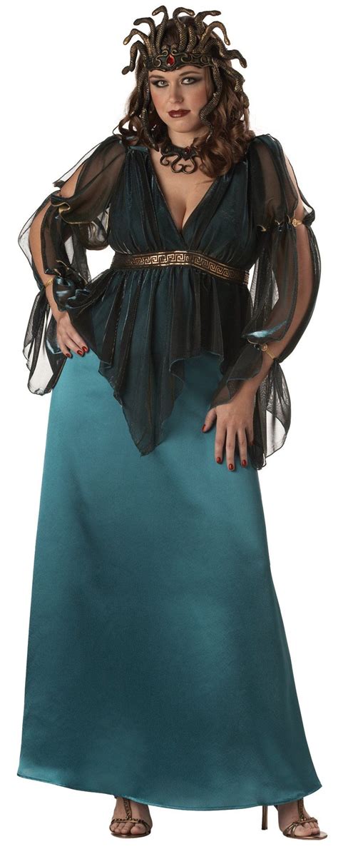 Pin By Manda Toll On Halloween Ideas Plus Size Costume Medusa