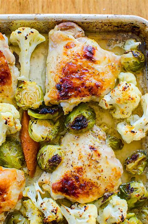 Chicken Thigh Tray Bake Living Lou