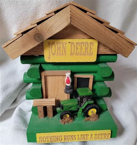 Rare Vintage John Deere House Entrance And Tractor 4 Hook Key Holder New