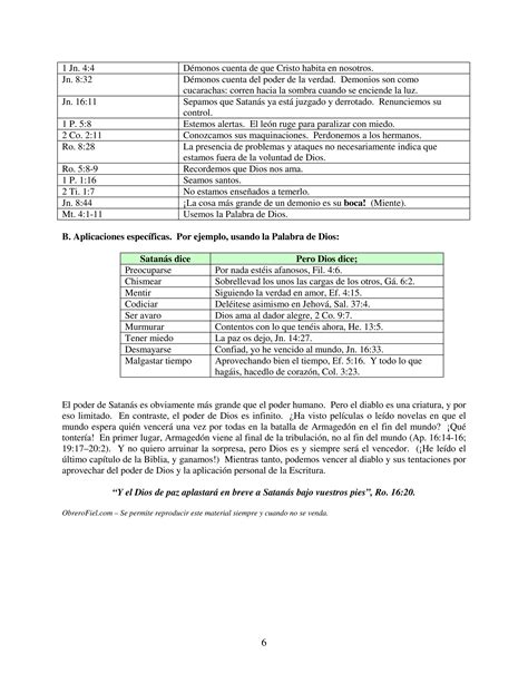 Satanas Y Sus Demonios Segun La Biblia PDF