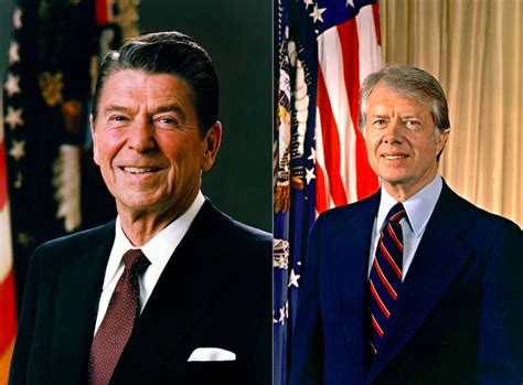 The Day Jimmy Carter And Ronald Reagan (Almost) Bumped Into Each Other ...