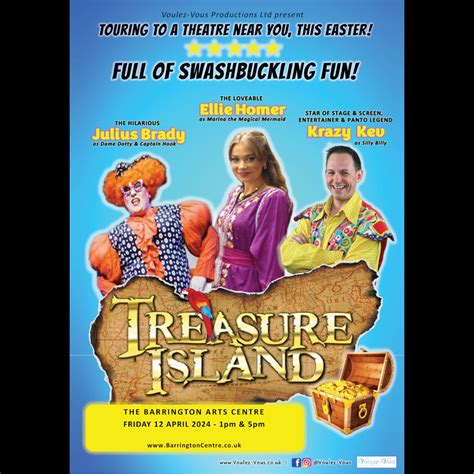 Buy Treasure Island Easter Pantomime Tickets Treasure Island Easter