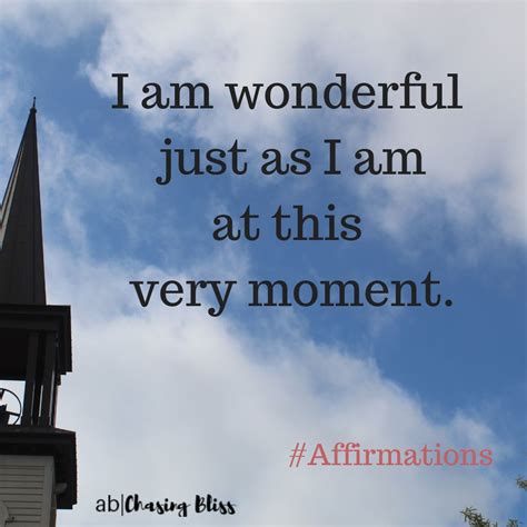 I Am Wonderful Daily Affirmations Affirmation Quotes Affirmations