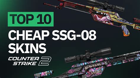 Top 10 Cheap SSG-08 Skins