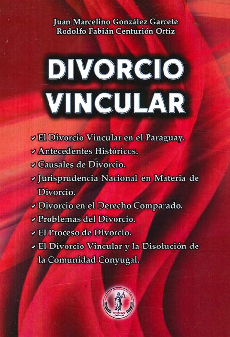 Divorcio Vincular Ediciones Técnicas Paraguayas