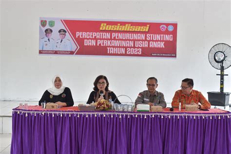 Dp3appkb Gelar Sosialisasi Percepatan Penurunan Stunting Dan Perkawinan