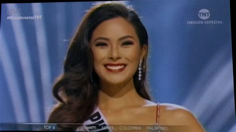 Miss Universe 2016 2017 Top 6 Youtube