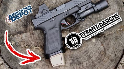 Glock 19 Gen 5 Tyrant Designs Magwell And Magazine Extensions Review