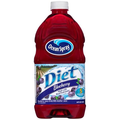 Ocean Spray Diet Blueberry Juice 64 Fl Oz Delivery Or Pickup Near Me Instacart