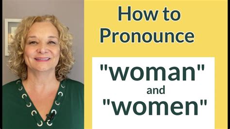 How To Pronounce WOMAN And WOMEN SHORTS YouTube