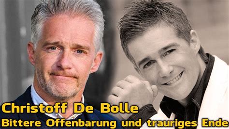 Bittere Offenbarung Und Trauriges Ende Von Christoff De Bolle Der