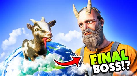 I Became The Final Boss By Unlocking The Secret Skin In Goat Simulator