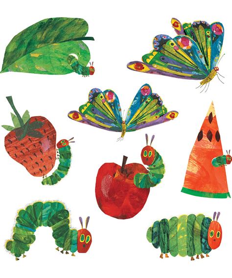 The Very Hungry Caterpillar Sticker Poster 70s Painting By Tony Jeremy