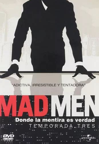 Mad Men Terceira Temporada Tres Dvd Mercadolivre