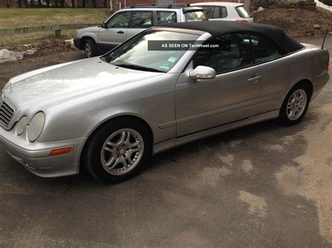 2002 Mercedes Benz Convertible Clk320