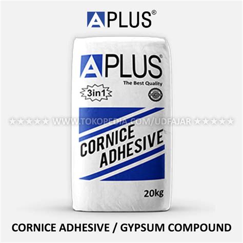 Jual Aplus Cornice Adhesive Kg Compound Kompon Gipsum Gypsum