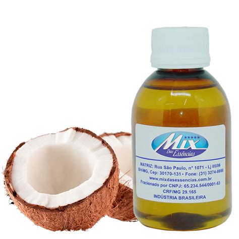 ÓLEO VEGETAL DE COCO EXTRA VIRGEM 100ML Mix das Essências