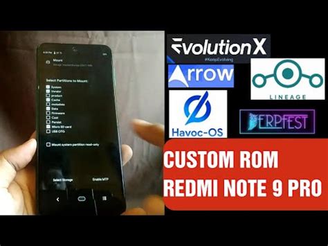 Tutorial Install Custom Rom Redmi Note Pro Youtube