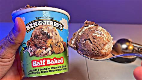 Ben And Jerry S Half Baked Ice Cream Review Youtube