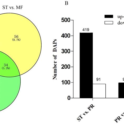 Analysis Of Differentially Accumulated Proteins Daps Between Download Scientific Diagram