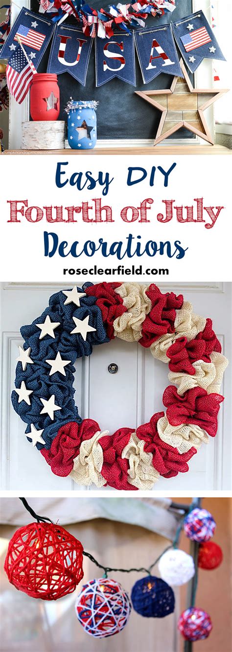 Cool Diy Th Of July Paper Decorations References Eco Scale